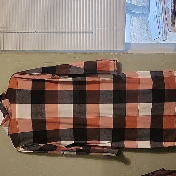 J for Justify flannel button woman's shirt S - Picture 4 of 5